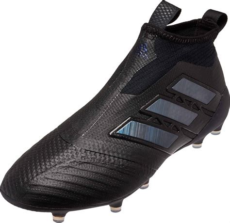 black adidas soccer boots